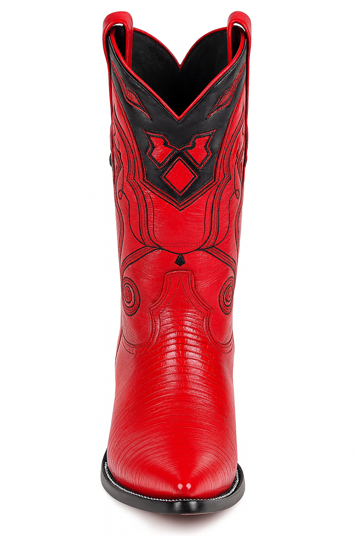 Men's Wild West Teju Lizard Skin 3X Toe Boots 29507