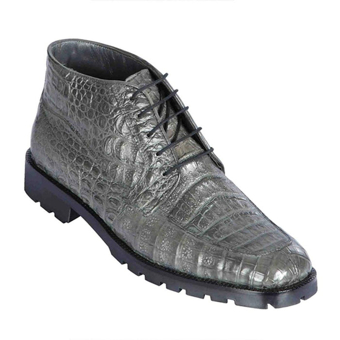 Zapato Bot??n de Caiman Panza Color Gris LAB-ZA2068209