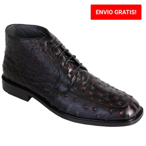 Zapato Bot??n Piel Avestruz LAB-ZA3060318