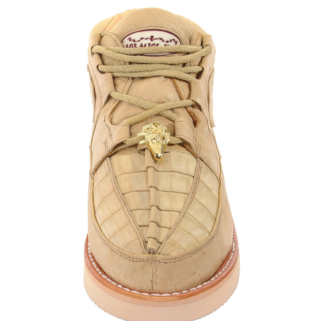 Zapato Caiman y Avestruz Panza LAB-ZA050211