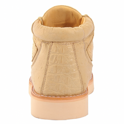 Zapato Caiman y Avestruz Panza LAB-ZA050211