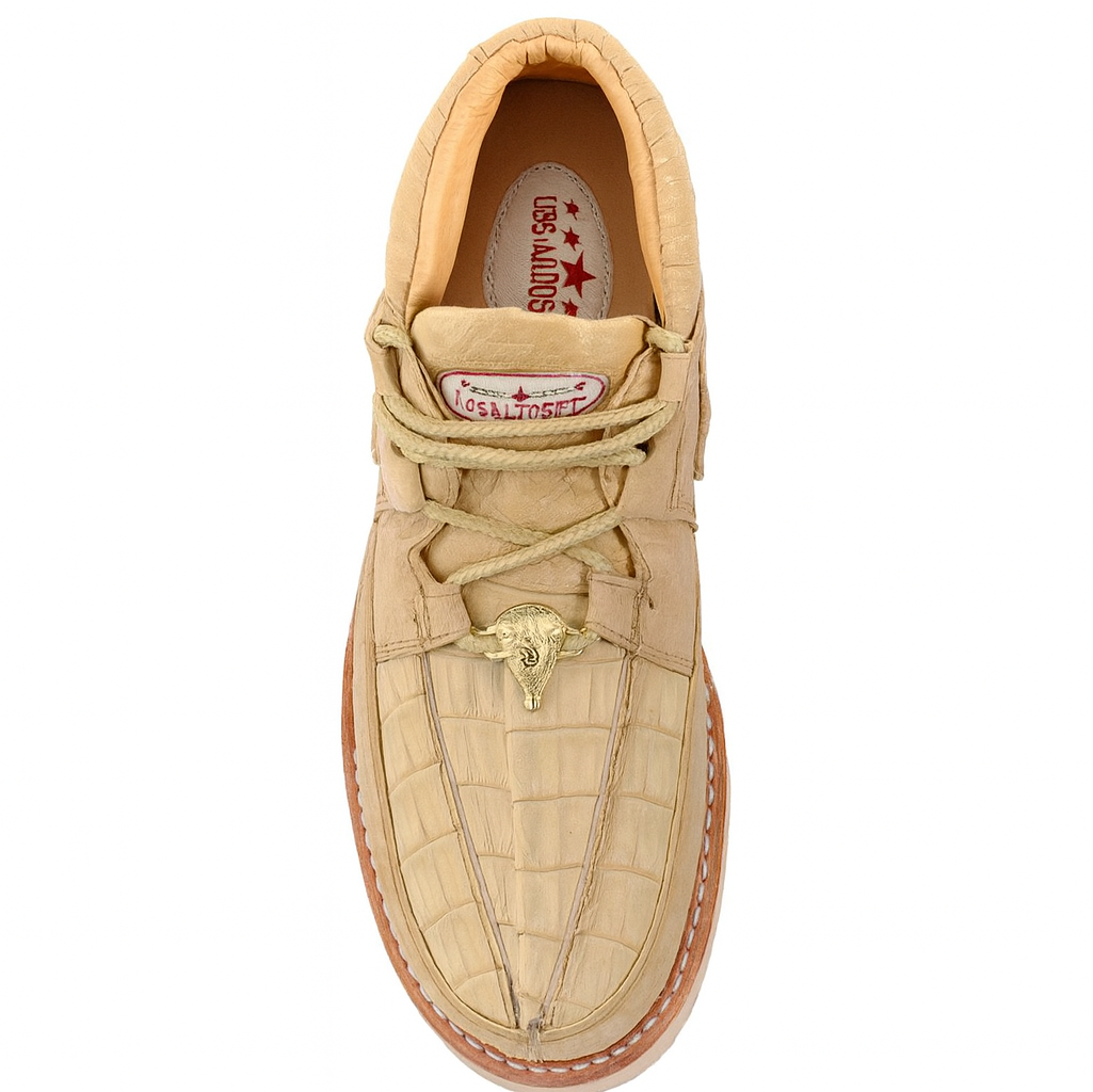 Zapato Caiman y Avestruz Panza LAB-ZA050211