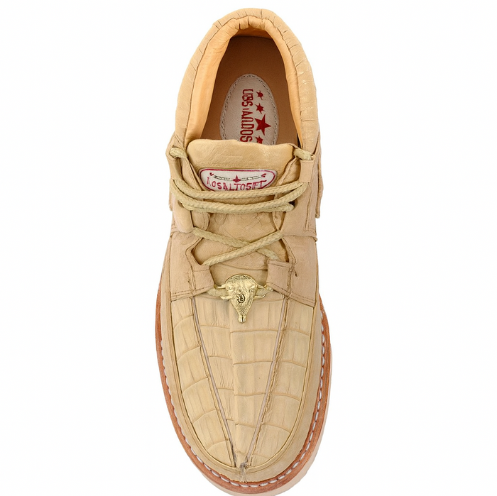 Zapato Caiman y Avestruz Panza LAB-ZA050211