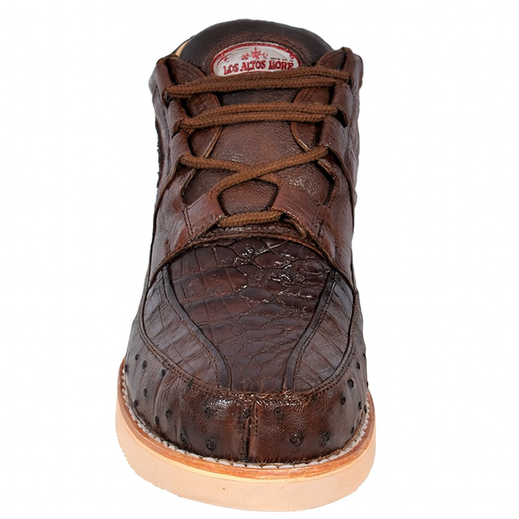 Zapato Piel Caiman y Avestruz LAB-ZA050207