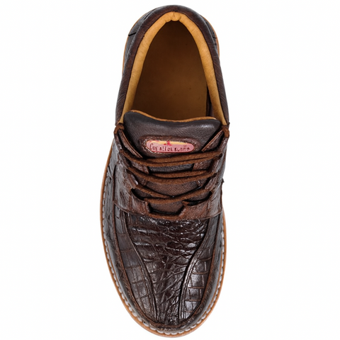 Zapato Piel Caiman y Avestruz LAB-ZA050207