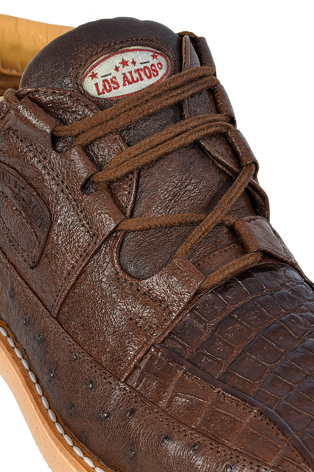 Zapato Piel Caiman y Avestruz LAB-ZA050207