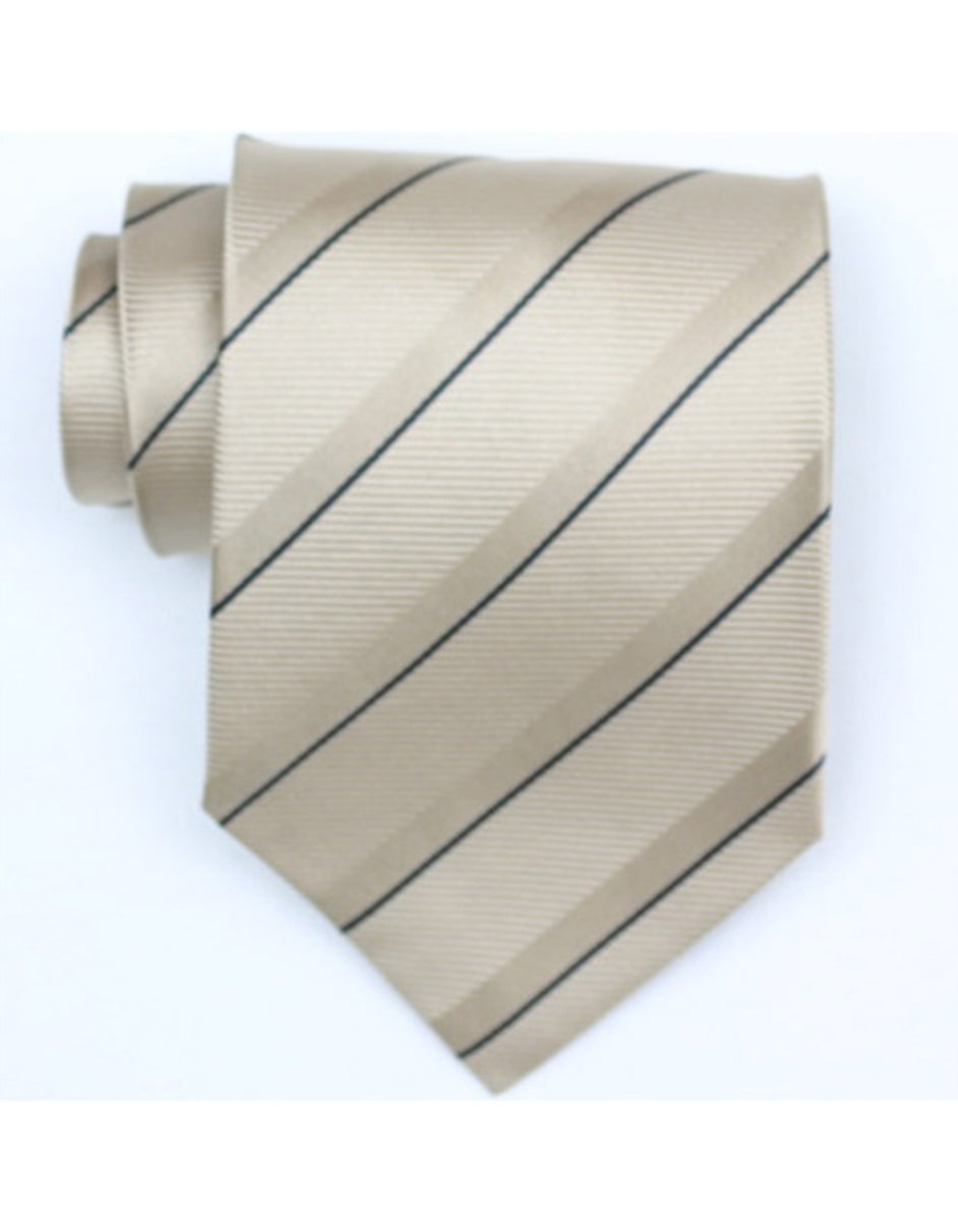 Sand Stripe Neck Tie