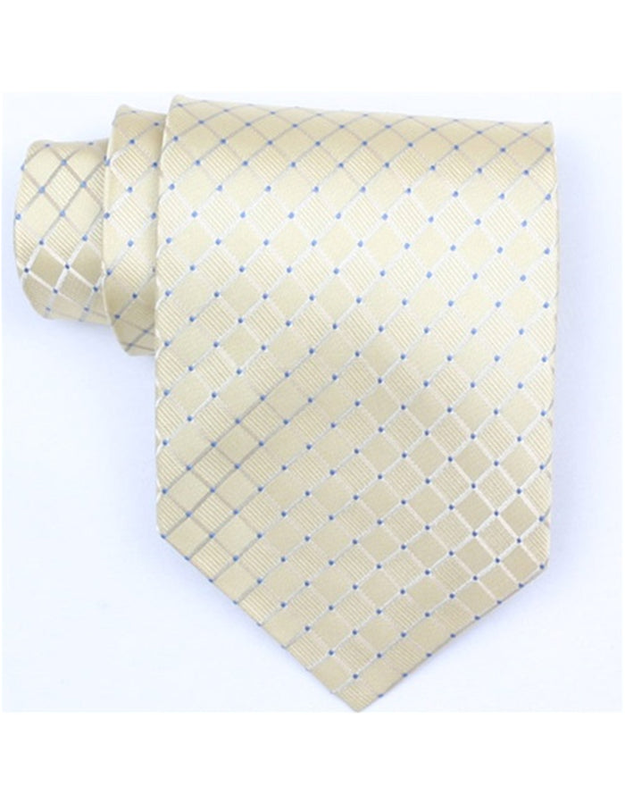 Tan Square Neck Tie - Men's Tuxedo USA