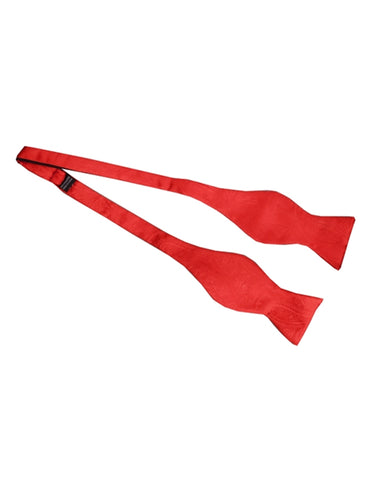 Red Self-Tie Bow Tie Set