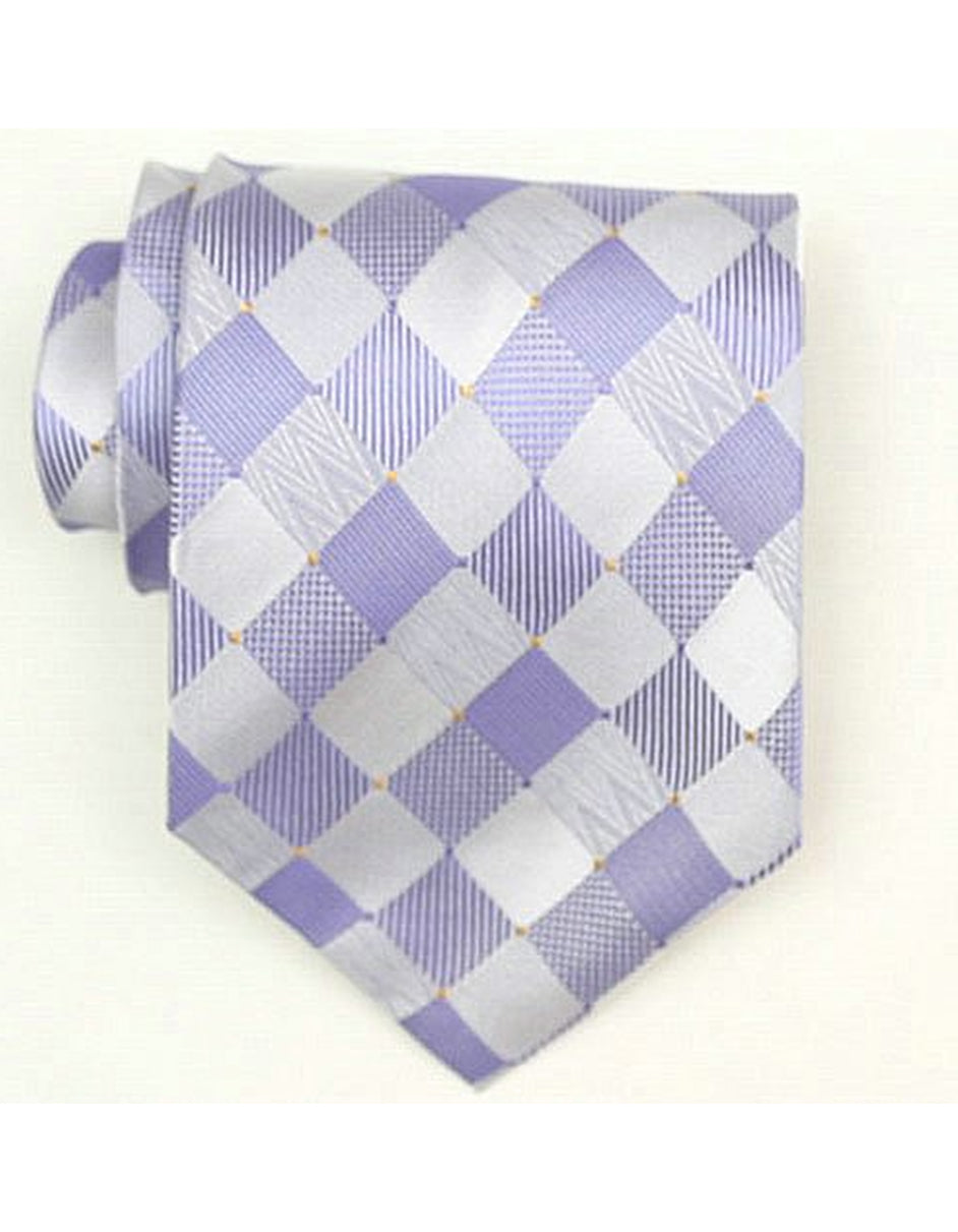 Lilac Square neck Tie