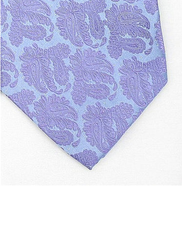 Lilac Paisley neck Tie