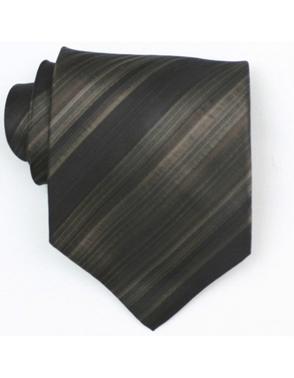 Mocha Stripe Tie