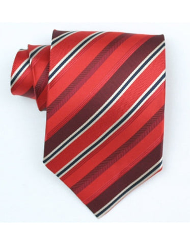 Red Stripe Neck Tie