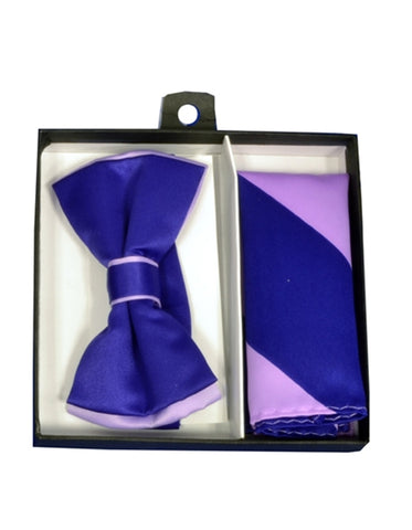 Purple & Lavender Bow Tie Set