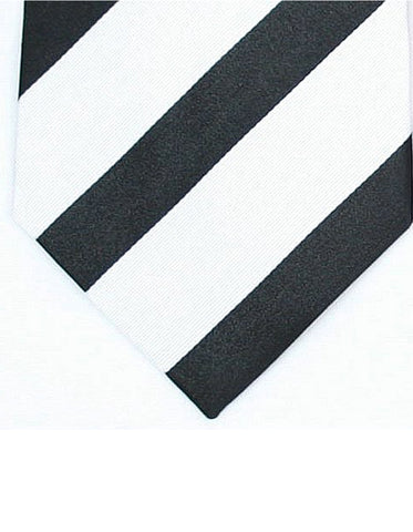 Black & White Neck Tie