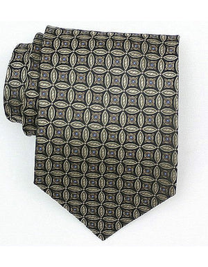 Green Flower Neck Tie - Men's Tuxedo USA