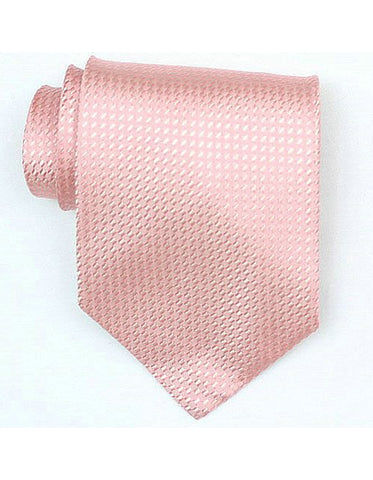 Pink Woven Neck Tie
