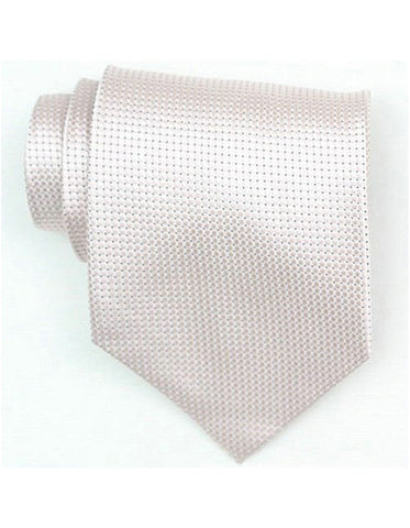 Light Pink Square Neck Tie