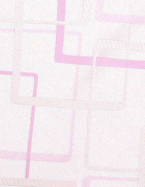 Pink Square Neck Tie - Men's Tuxedo USA
