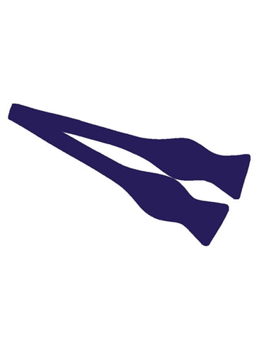 Purple Self-Tie Bow Tie