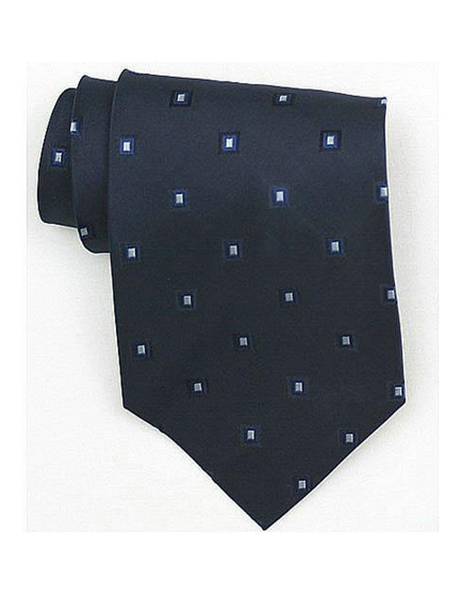 Black Square Neck Tie