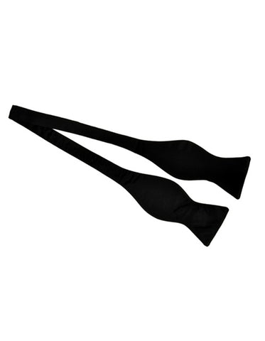 Black Self-Tie Bow Tie