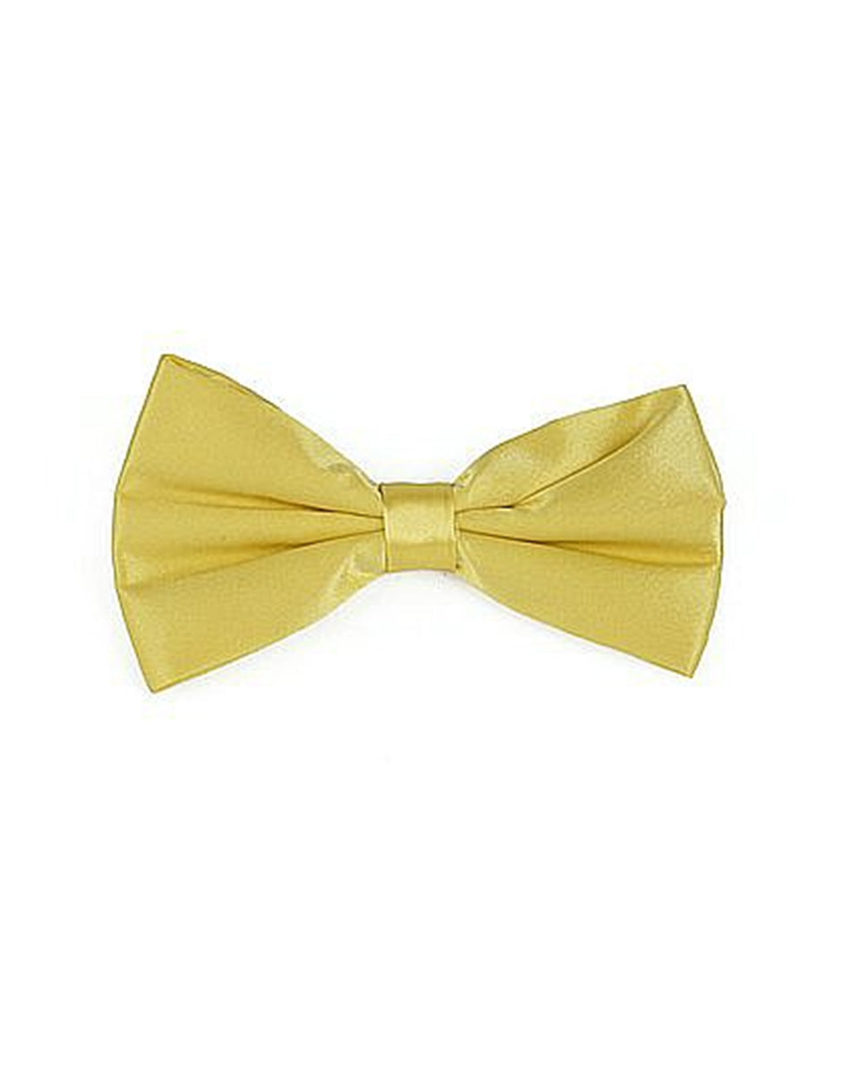 Yellow Pre-Tied Bow Tie