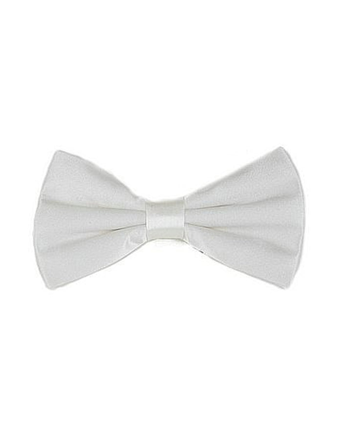 White Pre-Tied Bow Tie - Men's Tuxedo USA