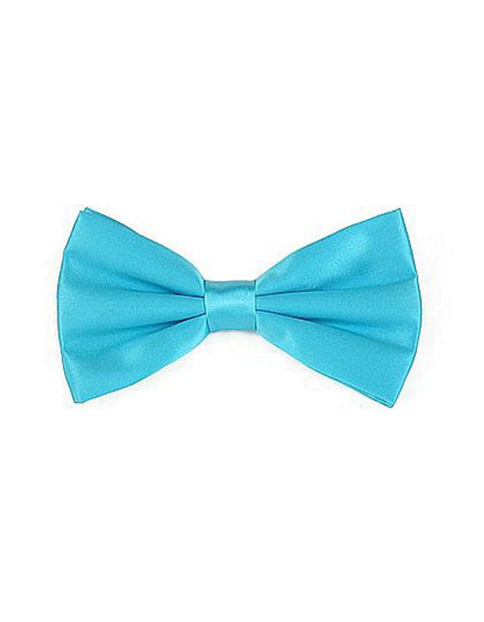 Turquoise Pre-Tied Bow Tie