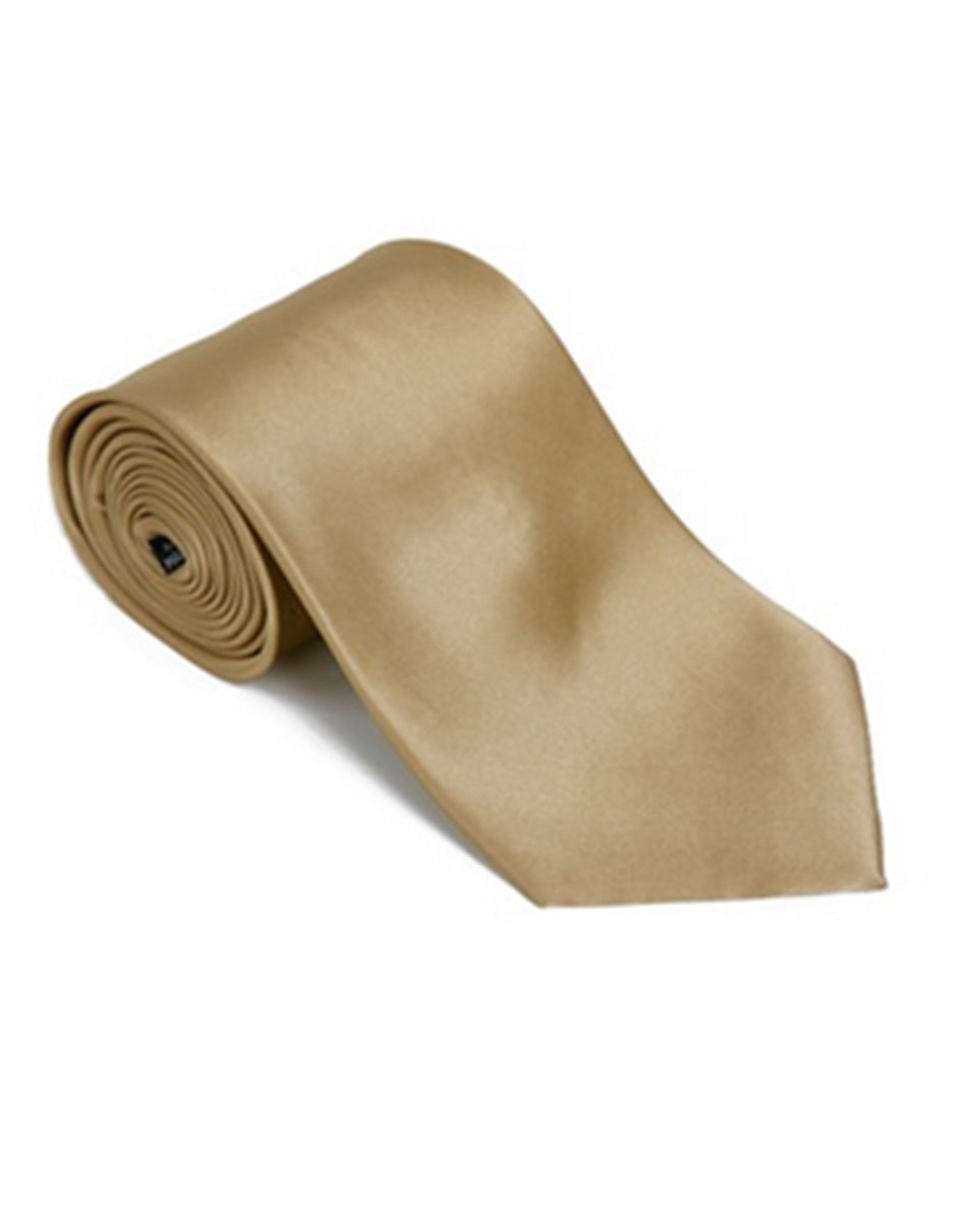 Deep Gold Neck Tie - Men's Tuxedo USA