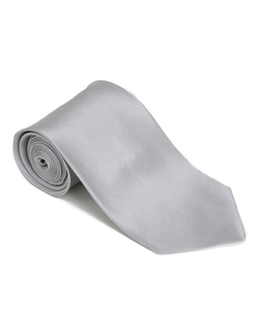 Light Silver Neck Tie