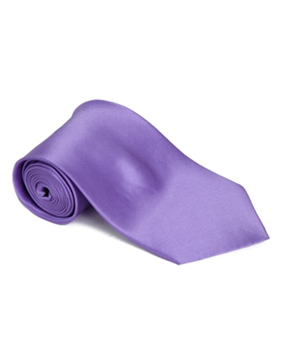 Solid Lavender Neck Tie