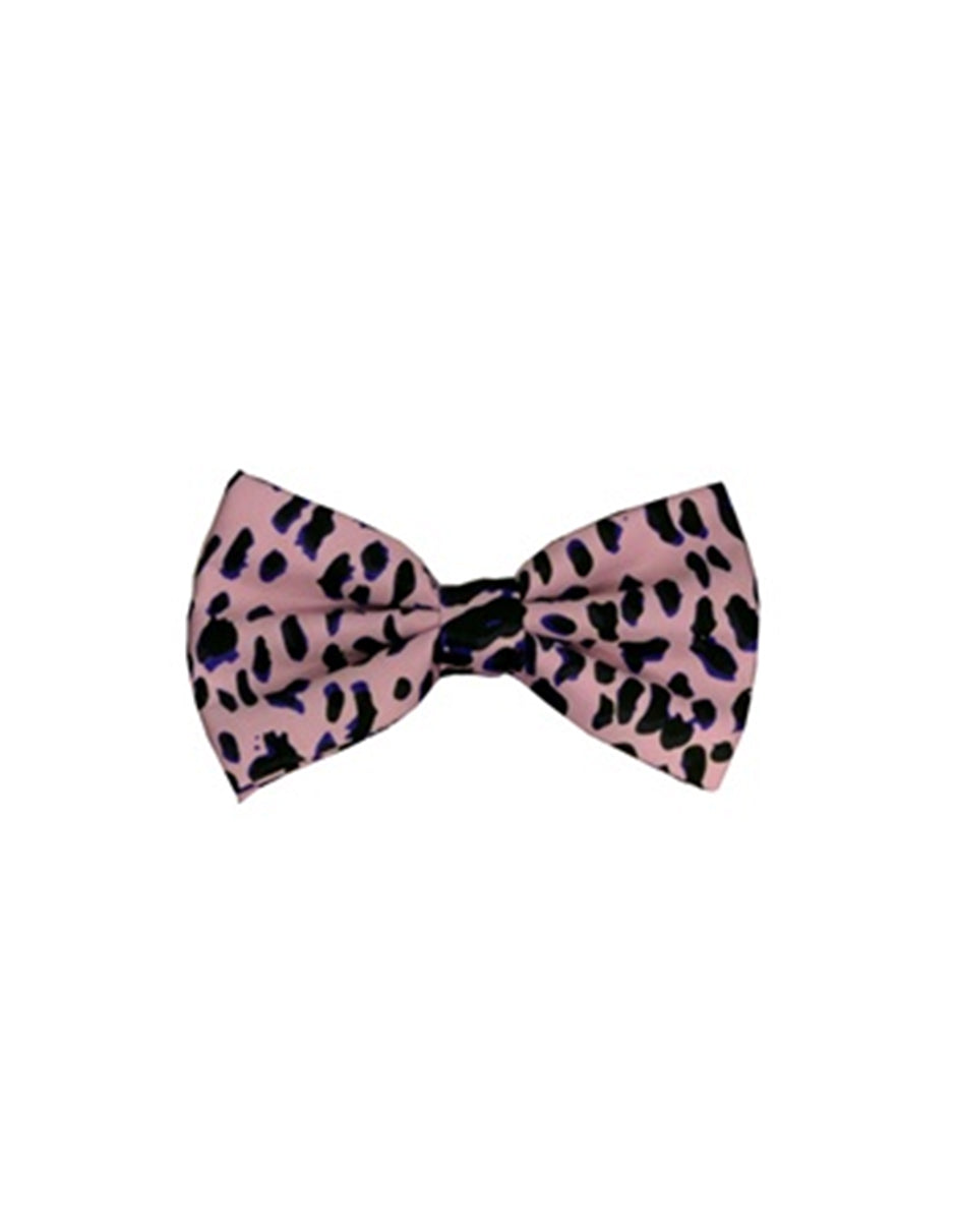 Pink Cheetah Bow Tie