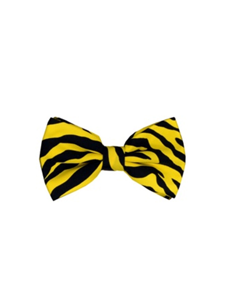 Yellow Animal Bow Tie