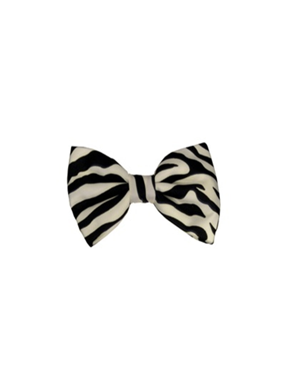 Black & White Animal Bow Tie