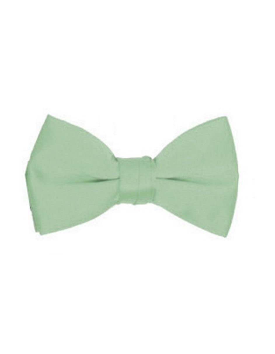Mint Green Pre-Tied Bow Tie