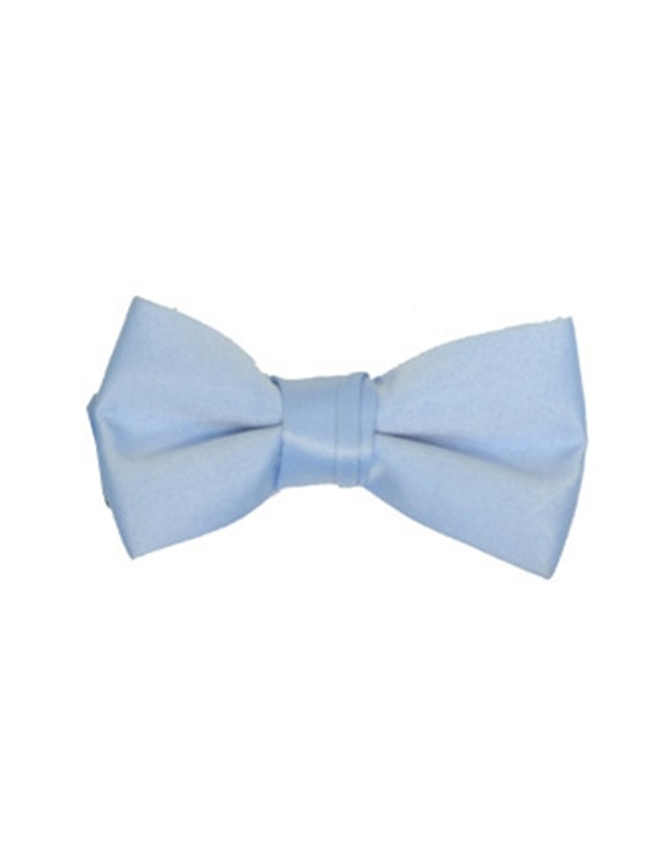 Sky Blue Pre-Tied Bow Tie