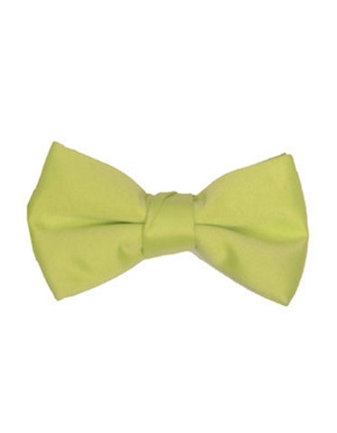 Green Yellow Pre-Tied Bow Tie