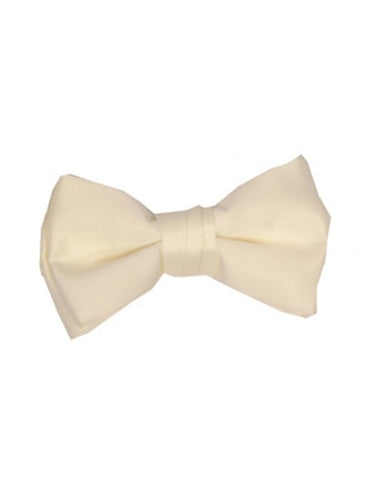 Solid Ivory Bow Tie