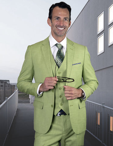 Any Old Iron Men's Lime Star Suit