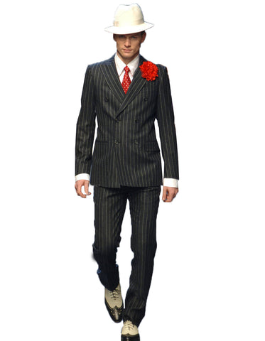 Mobster Mens 1920s Great Gatsby Gangster Costume