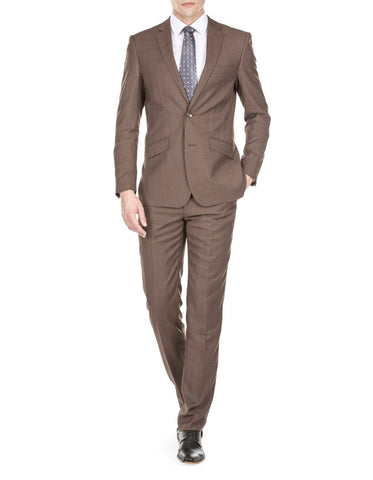 Men 3 Piece Camel Brown Suit | Wedding Slim fit Suit | Formal Fashion Suit  | Sainly– SAINLY