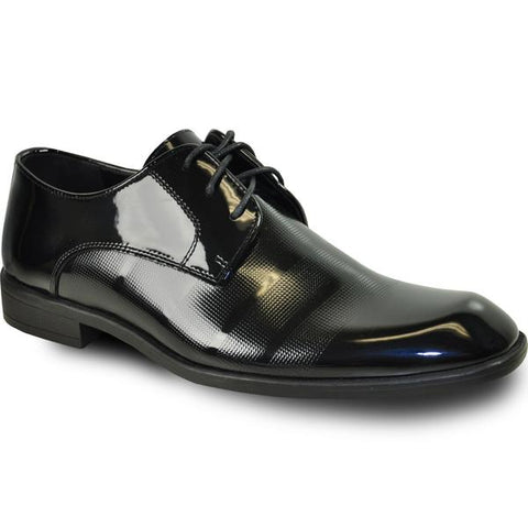Buy BLACK & WHITE LIFESTYLE Patent Leather Formal Shoes for Men