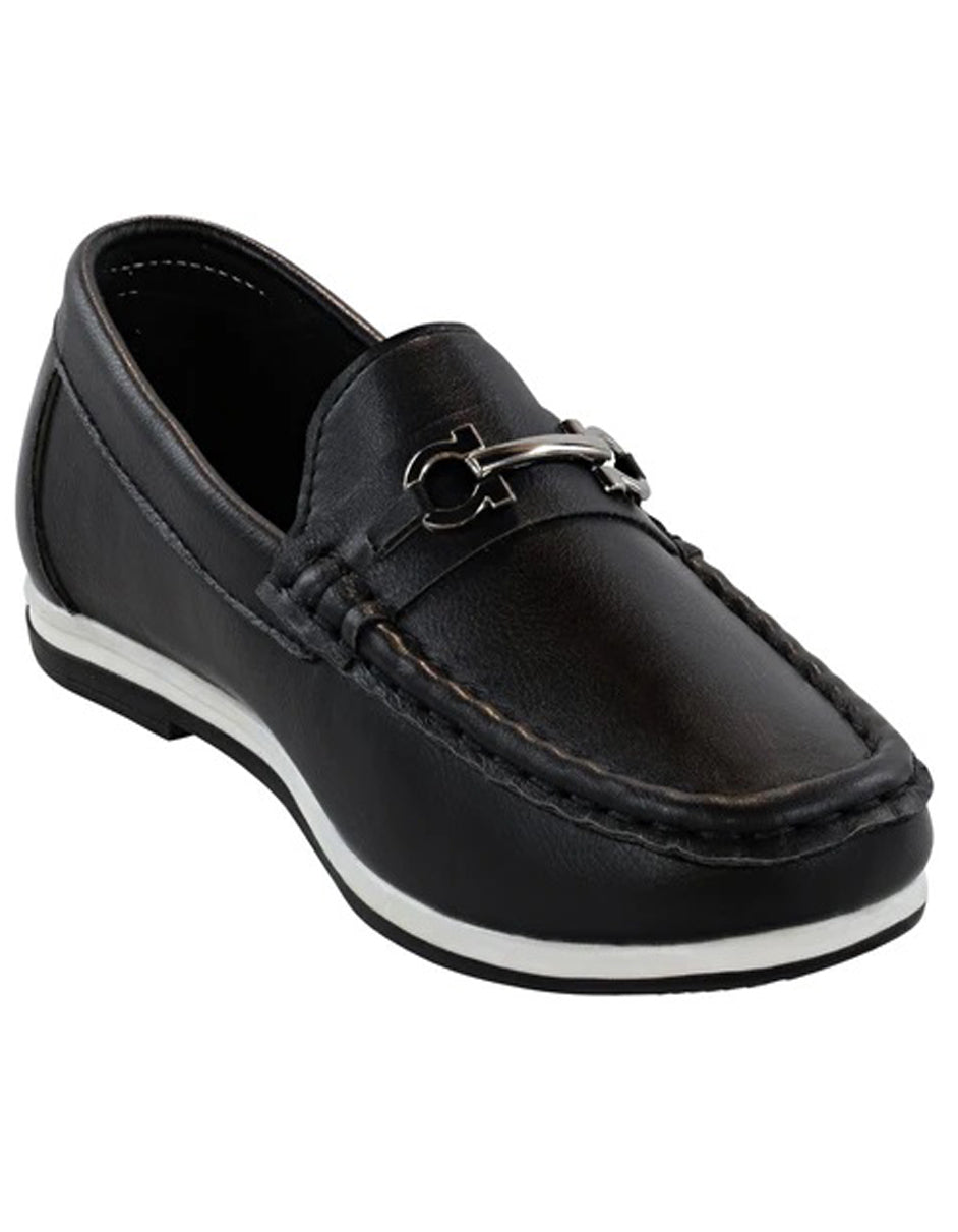 Little Boys and Toddler Dress Shoes in Black